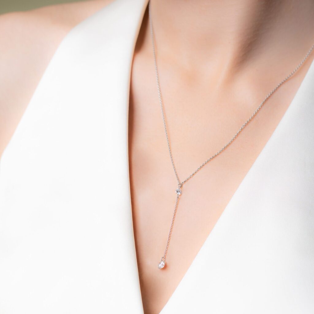 Rocks On a Rope Collier Adam & Eve (0.9ct)