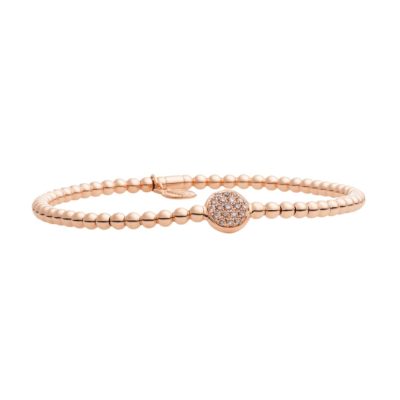 Bron Reflex Armband 3mm bol met champagne diamant