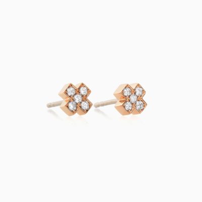 Bron Joy Oorknoppen met diamant