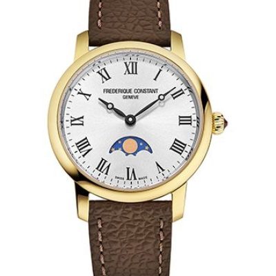 Frederique Constant Slimline Ladies Moonphase FC-206RS1S5