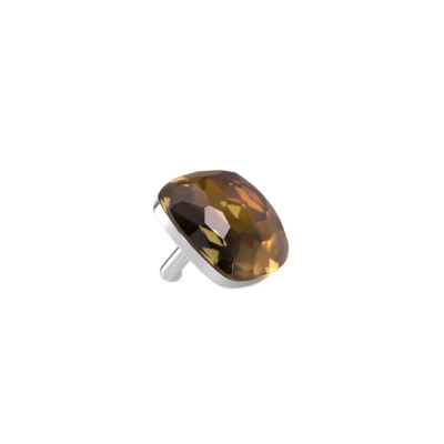 Tirisi Jewelry Milano Twist middensteen lichte rookkwarts