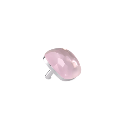 Tirisi Jewelry Milano Twist middensteen roze kwarts