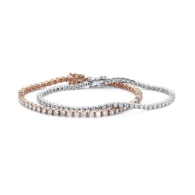 R&C tennisarmband met 1,05ct wit diamant TEN1901 WG 14